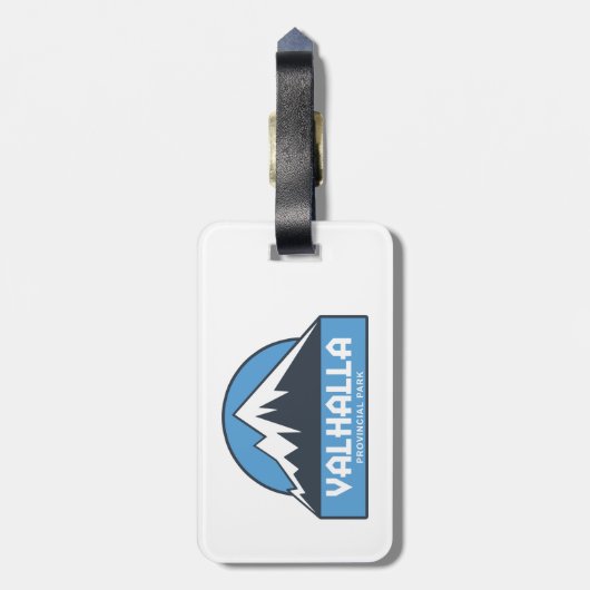 Valhalla Provincial Park Gepäckanhänger (Rückseite vertikal)