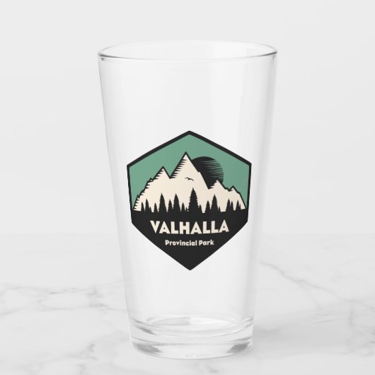 Valhalla Provincial Park Glas (Vorderseite)