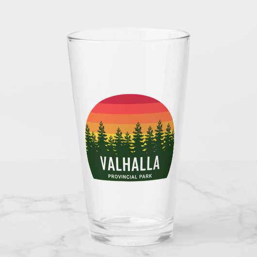 Valhalla Provincial Park Glas (Vorderseite)