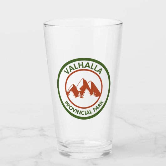 Valhalla Provincial Park Glas (Vorderseite)
