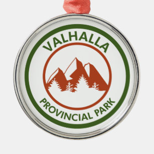 Valhalla Provincial Park Ornament Aus Metall