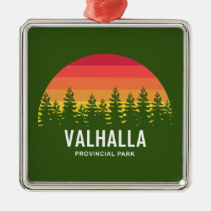 Valhalla Provincial Park Ornament Aus Metall