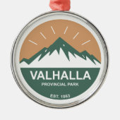 Valhalla Provincial Park Ornament Aus Metall (Vorne)