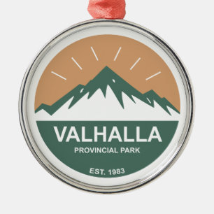 Valhalla Provincial Park Ornament Aus Metall