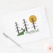 Valhalla Provincial Park Rechteckiger Aufkleber (Umschlag)