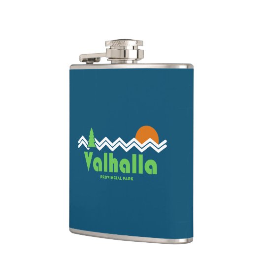 Valhalla Provincial Park Retro Flachmann (Links)
