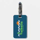 Valhalla Provincial Park Retro Gepäckanhänger (Rückseite vertikal)