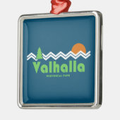 Valhalla Provincial Park Retro Ornament Aus Metall (Links)