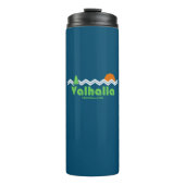 Valhalla Provincial Park Retro Thermosbecher (Vorderseite)