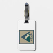 Valhalla Provincial Park Rustic Gepäckanhänger (Rückseite vertikal)