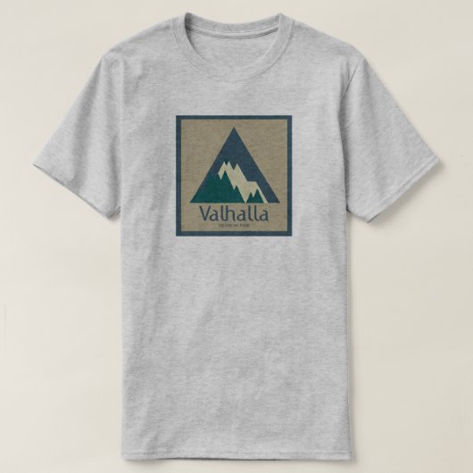 Valhalla Provincial Park Rustikal T-Shirt (Design vorne)