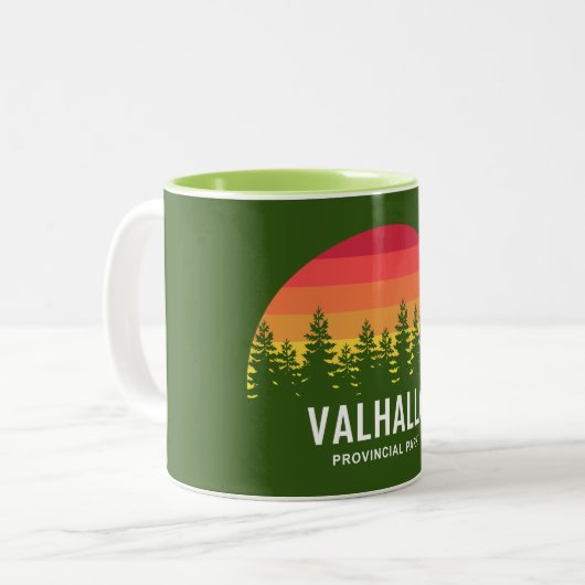 Valhalla Provincial Park Zweifarbige Tasse (Vorderseite Links)