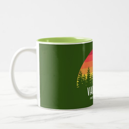 Valhalla Provincial Park Zweifarbige Tasse (Links)