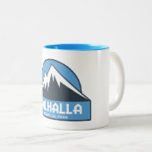 Valhalla Provincial Park Zweifarbige Tasse (VorderseiteRechts)