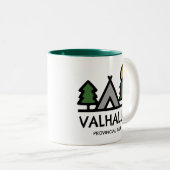 Valhalla Provincial Park Zweifarbige Tasse (VorderseiteRechts)