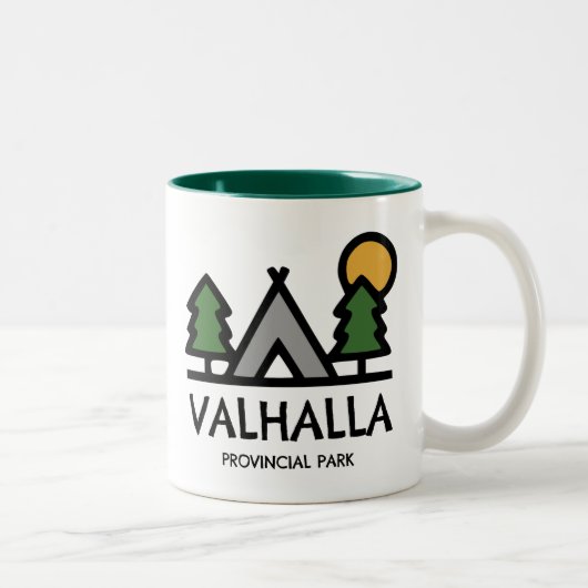 Valhalla Provincial Park Zweifarbige Tasse (Rechts)