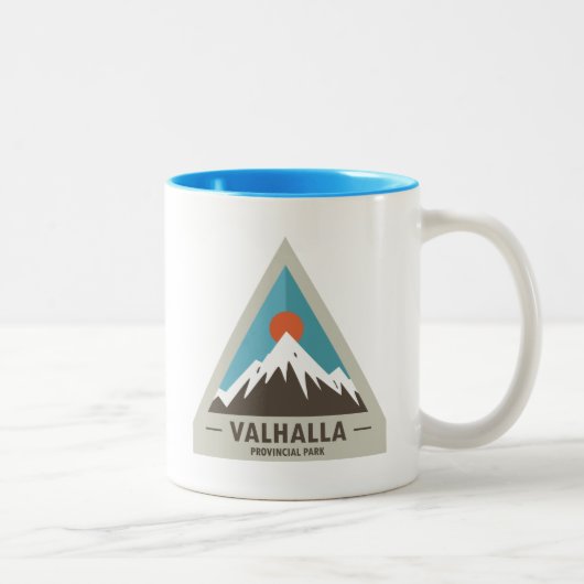 Valhalla Provincial Park Zweifarbige Tasse (Rechts)
