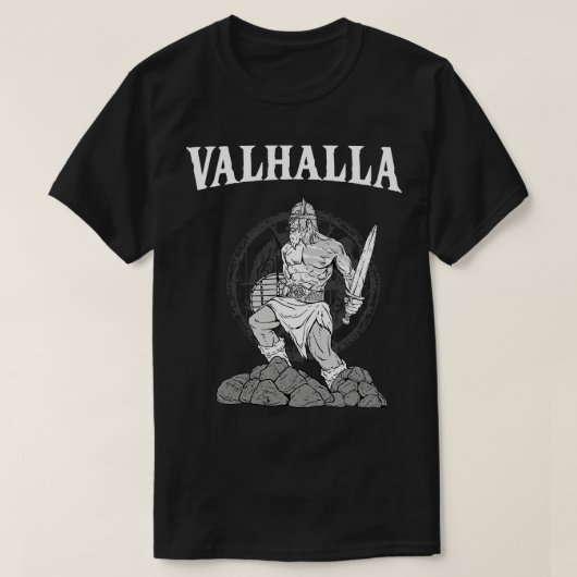 Valhalla Viking Norse T-Shirt (Design vorne)