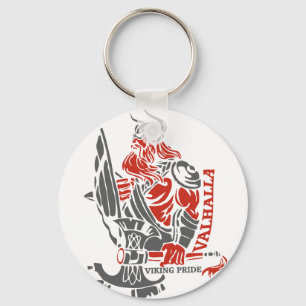 Valhalla - Viking Pride - Shield and Axe Design Schlüsselanhänger