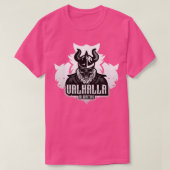 Valhalla Warte Wölfe Odin-Krieger sagen T-Shirt (Design vorne)