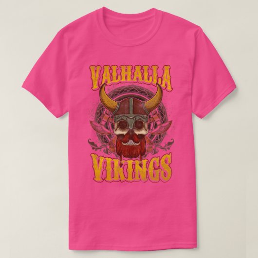 Valhalla Wikinger T-Shirt (Design vorne)