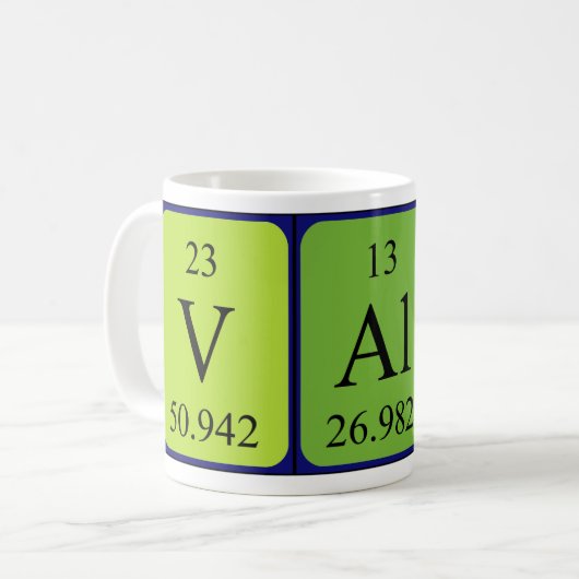 Vali Periodenname Tasse (Vorderseite Links)