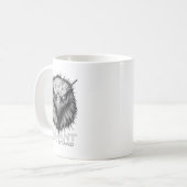 Valiant Faith Stand Eagle Christian Courage Streng Kaffeetasse (Vorderseite Links)