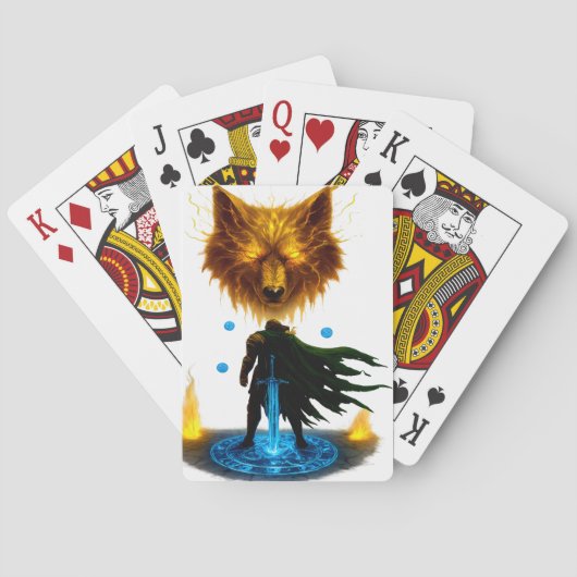 Valiant Knight Battle Ready Spielkarten (Rückseite)