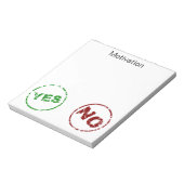 Validierungsnotizblock Notizblock (Rotiert)