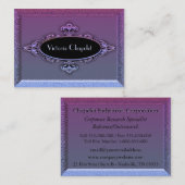 Valiensphire Andre elegantes berufliches Visitenkarte (Vorne/Hinten)