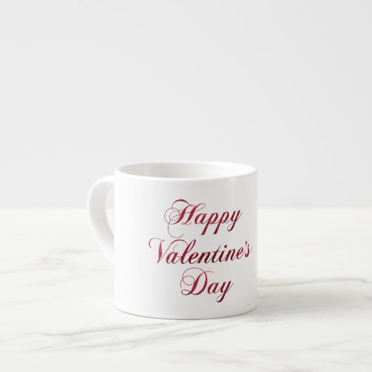 Valinetine-Day-Tasse Espressotasse (Vorderseite Links)