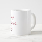 Valinetine-Day-Tasse Jumbo-Tasse (Vorderseite Rechts)