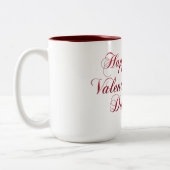 Valinetine-Day-Tasse Zweifarbige Tasse (Links)