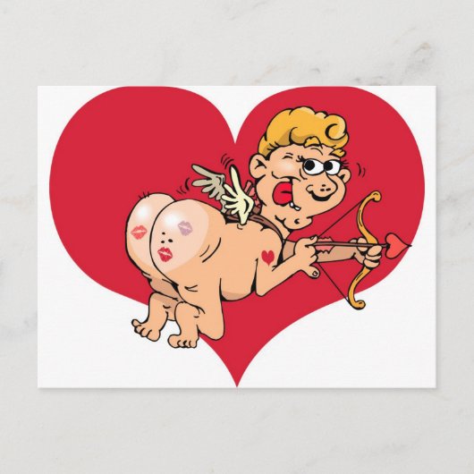 Valintine cupid postkarte (Vorderseite)