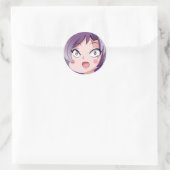 Valk Pikachu Face Sticker (Tasche)