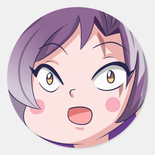 Valk Pikachu Face Sticker (Vorderseite)