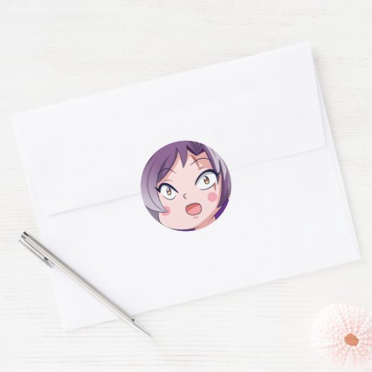 Valk Pikachu Face Sticker (Umschlag)