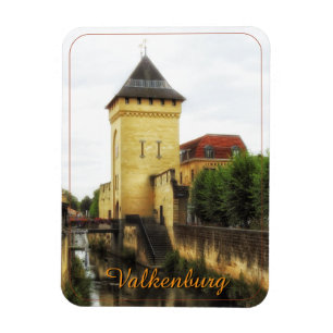 Valkenburg mittelalterliche Stadt in den Niederlan Magnet