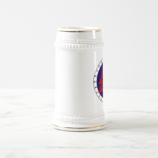 Valknot, das Stein trinkt Bierglas (Mittel)