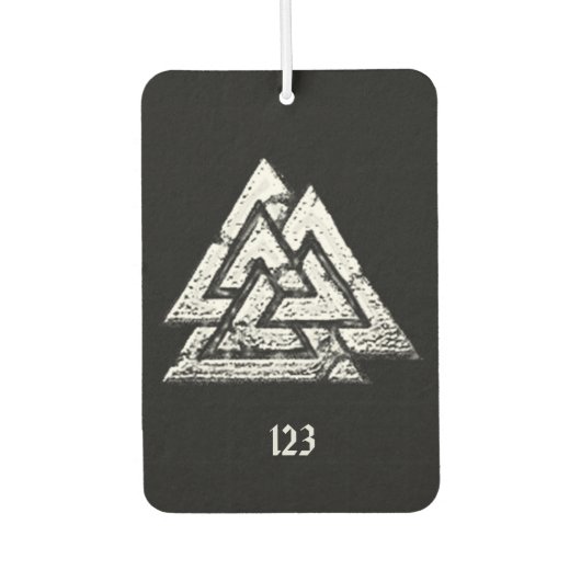 Valknut~ Autolufterfrischer (Vorderseite)