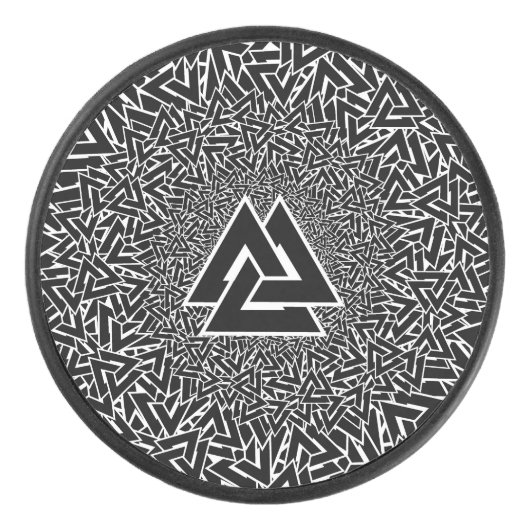 Valknut Eishockey Puck (Vorderseite)