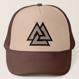 Valknut Fernlastfahrer-Hut Truckerkappe
