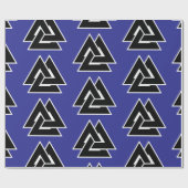  Valknut Geschenkpapier (Flach)