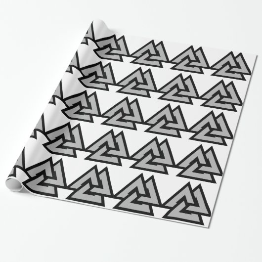 Valknut Geschenkpapier (Ungerollt)