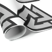 Valknut Geschenkpapier (Rolleneckpunkt)