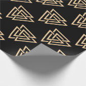 Valknut Geschenkpapier (Ecke)