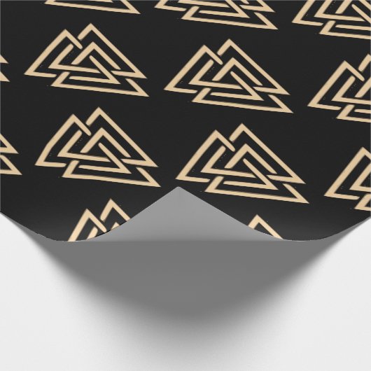 Valknut Geschenkpapier (Ecke)
