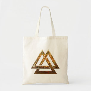 Valknut - Gold Tragetasche