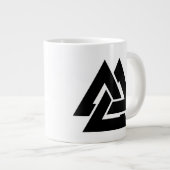 Valknut Jumbo-Tasse (Vorderseite Rechts)