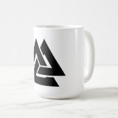 Valknut Kaffeetasse (VorderseiteRechts)